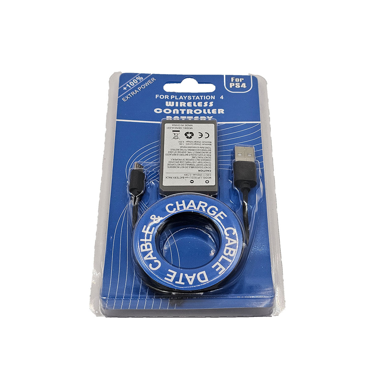 Original PS4 Controller Battery 2000mAh - Long-Lasting Replacement Battery for DualShock 4 - Perfect for Gaming, Streaming & Extended Play Sessions