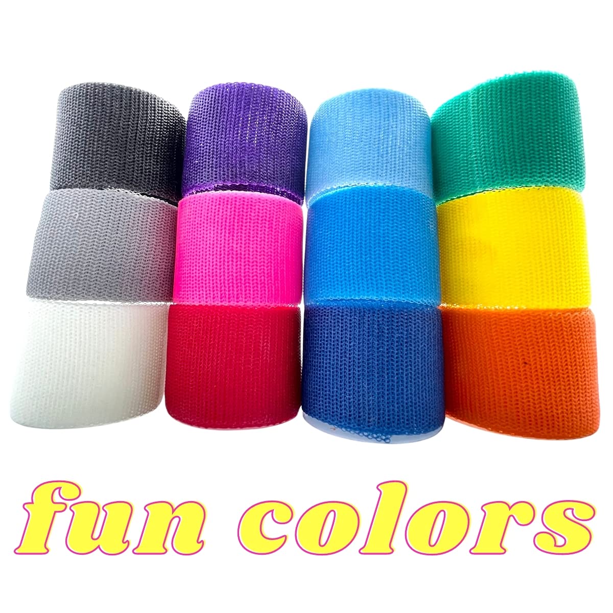 2 Inch Fiberglass Cast Tape - 10 Rolls, Yellow - Medical Casting Tape for Broken Bones, Sprains & Fractures - Waterproof & Breathable for Comfortable Healing