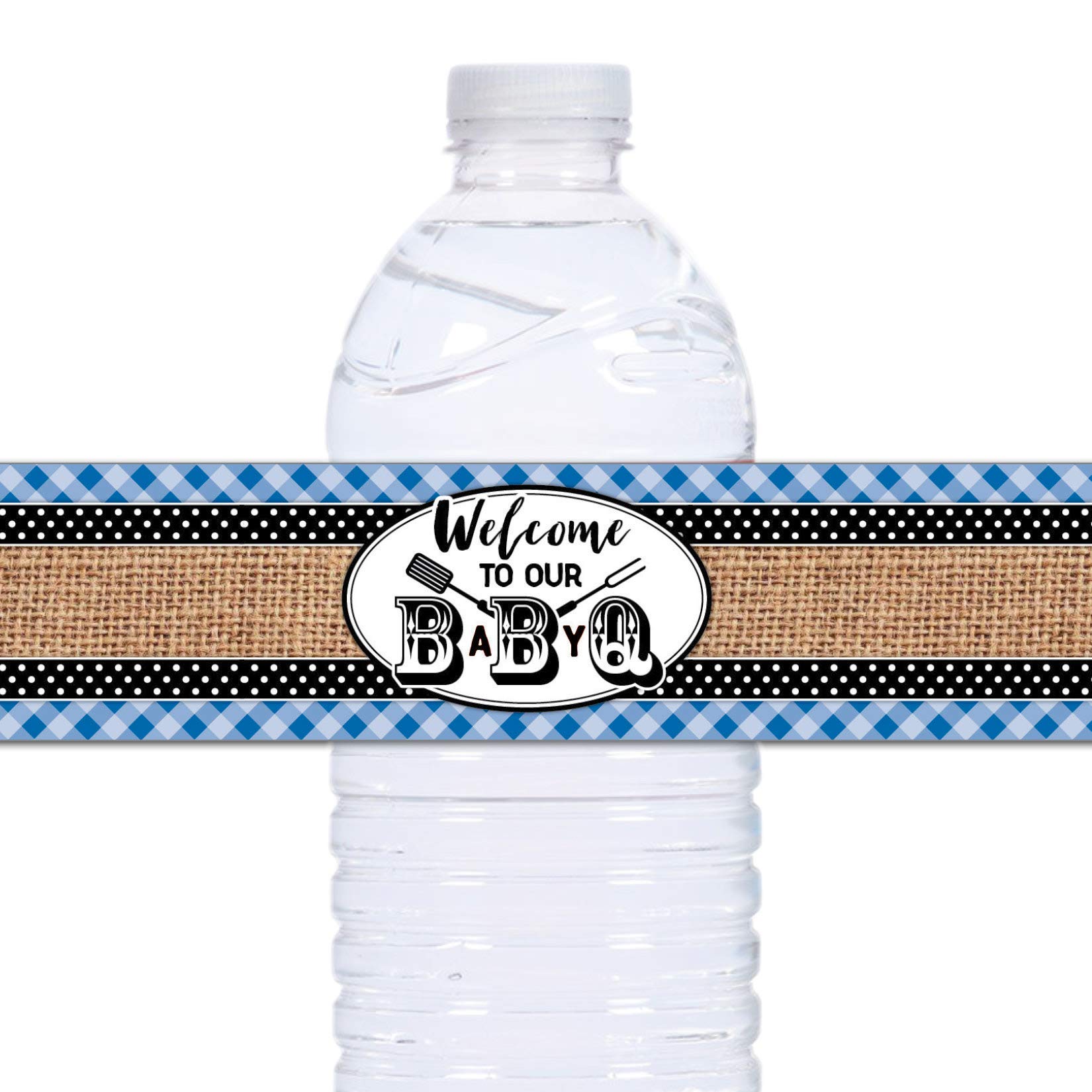 21 Pack Waterproof Self-Adhesive Baby Bottle Labels for Daycare, School & Travel - Durable Name Stickers for Kids Water Bottles, Lunch Boxes & Toys (Blue) - Perfect for Nursery, Preschool & Summer Camp Organization