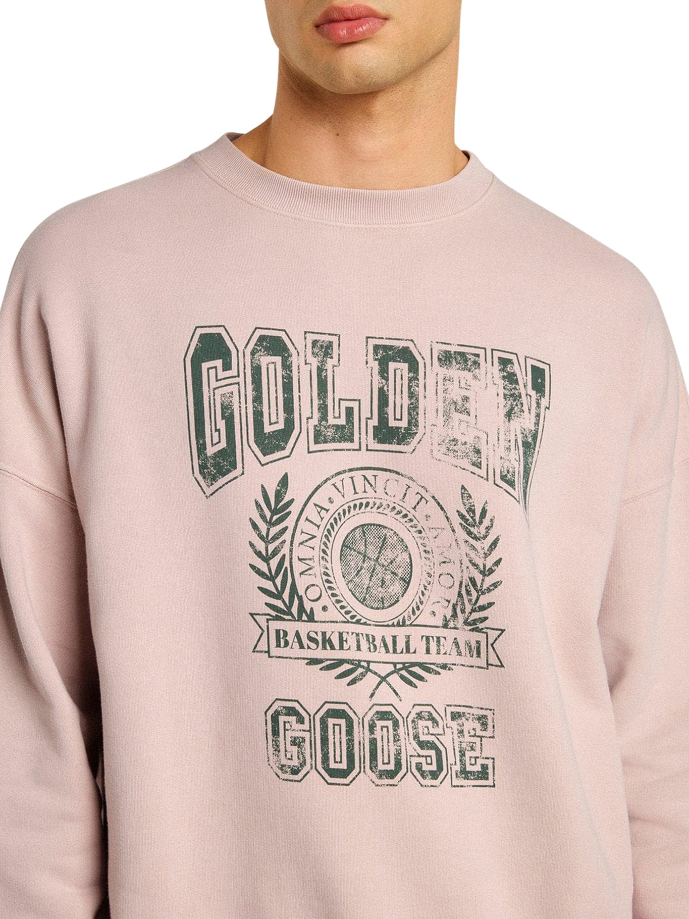 Stylish Crewneck Sweatshirt with Logo Print - Comfortable & Trendy for Casual Wear, Gym, and Outdoor Activities