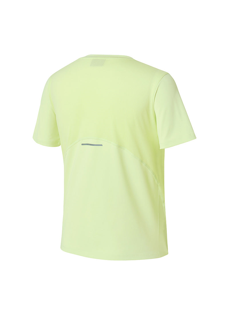RX Mesh Mix Standard Fit Short Sleeve T-Shirt for Men - Breathable Athletic Workout Top for Gym, Running & Outdoor Activities