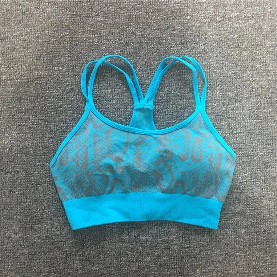 blue bra