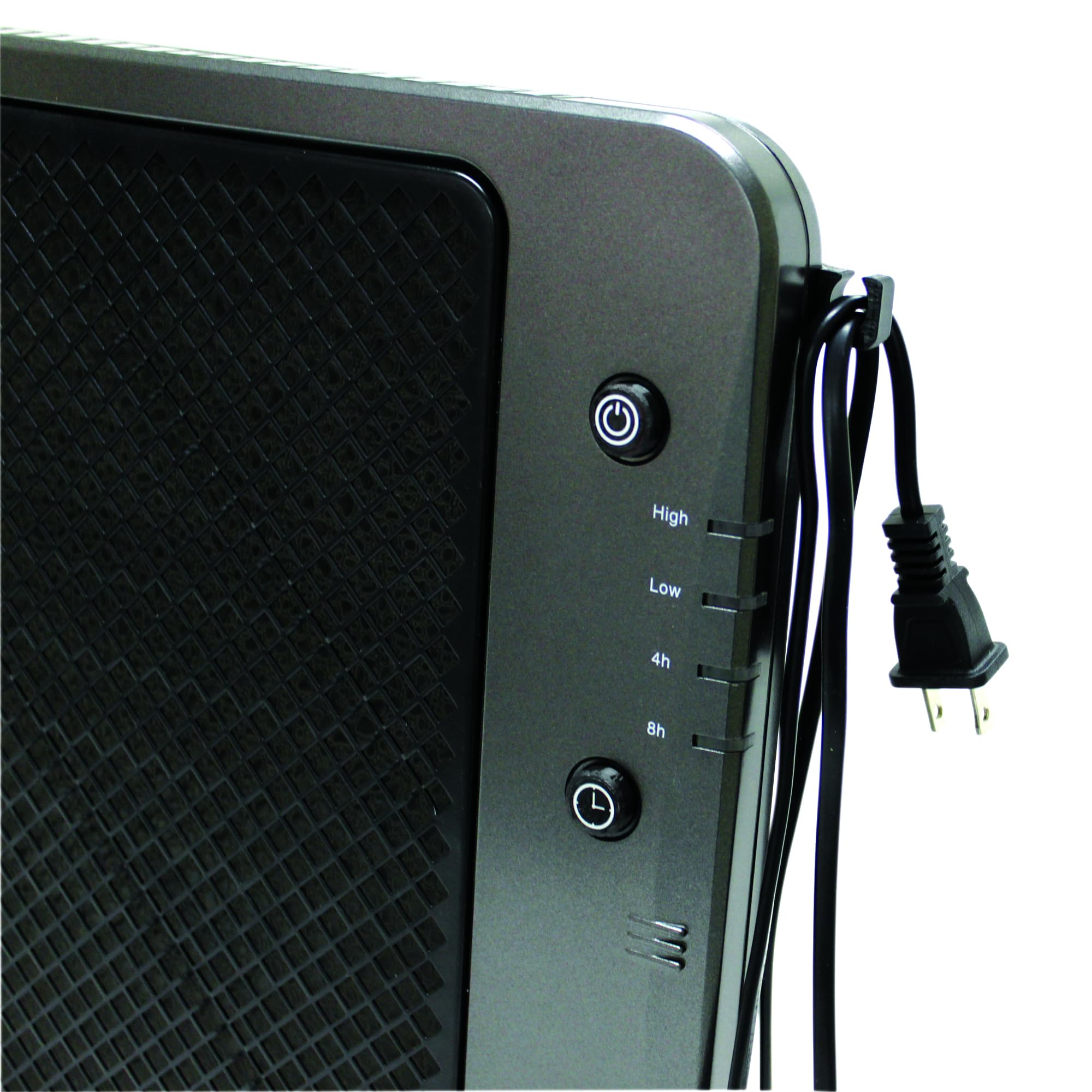 Royal Sovereign RPH-260G Infrared Panel Heater - 1500W Portable Space Heater, Energy Efficient & Quiet, Graphite Finish - Perfect for Bedroom, Office & Small Spaces Heating