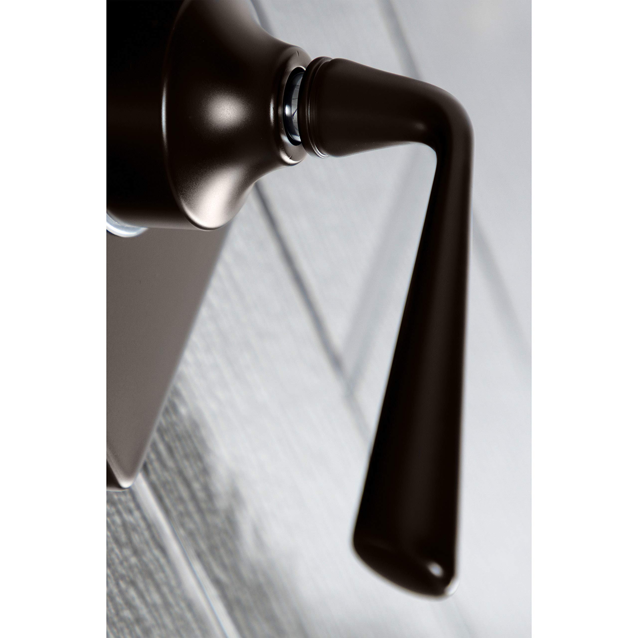 Kingston Brass KS3045ZL 3-Way Diverter Valve with Trim Kit in Oil Rubbed Bronze Finish - Perfect for Shower, Bathtub, and Spa Plumbing Systems