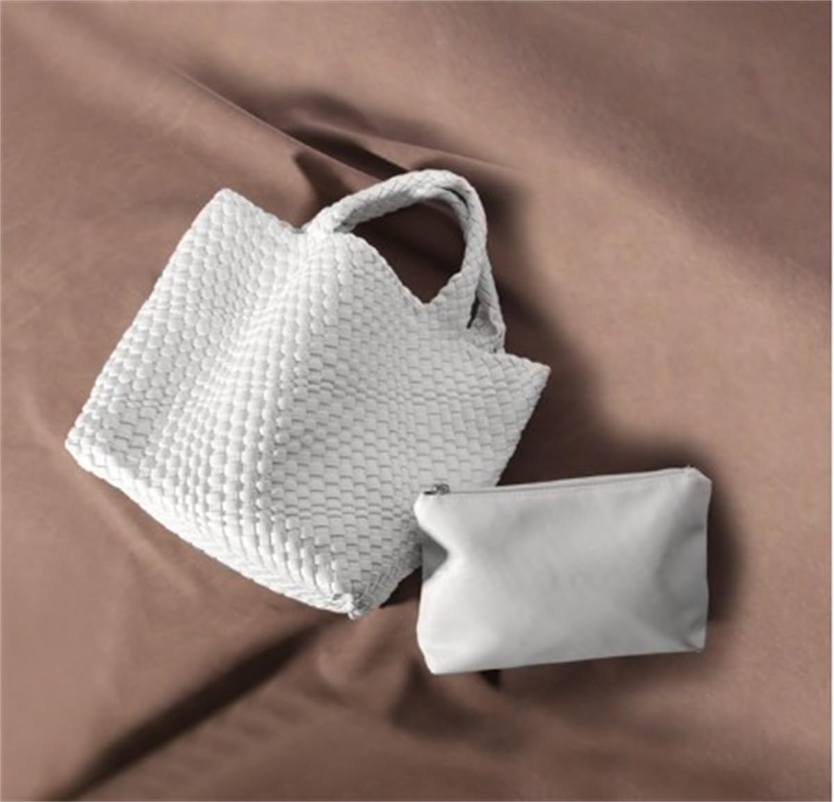 Stylish Large Woven Tote Bag for Women - Soft PU Leather Handbag with Retro Shoulder Strap | Perfect for Beach, Shopping & Holiday Travel Accessories