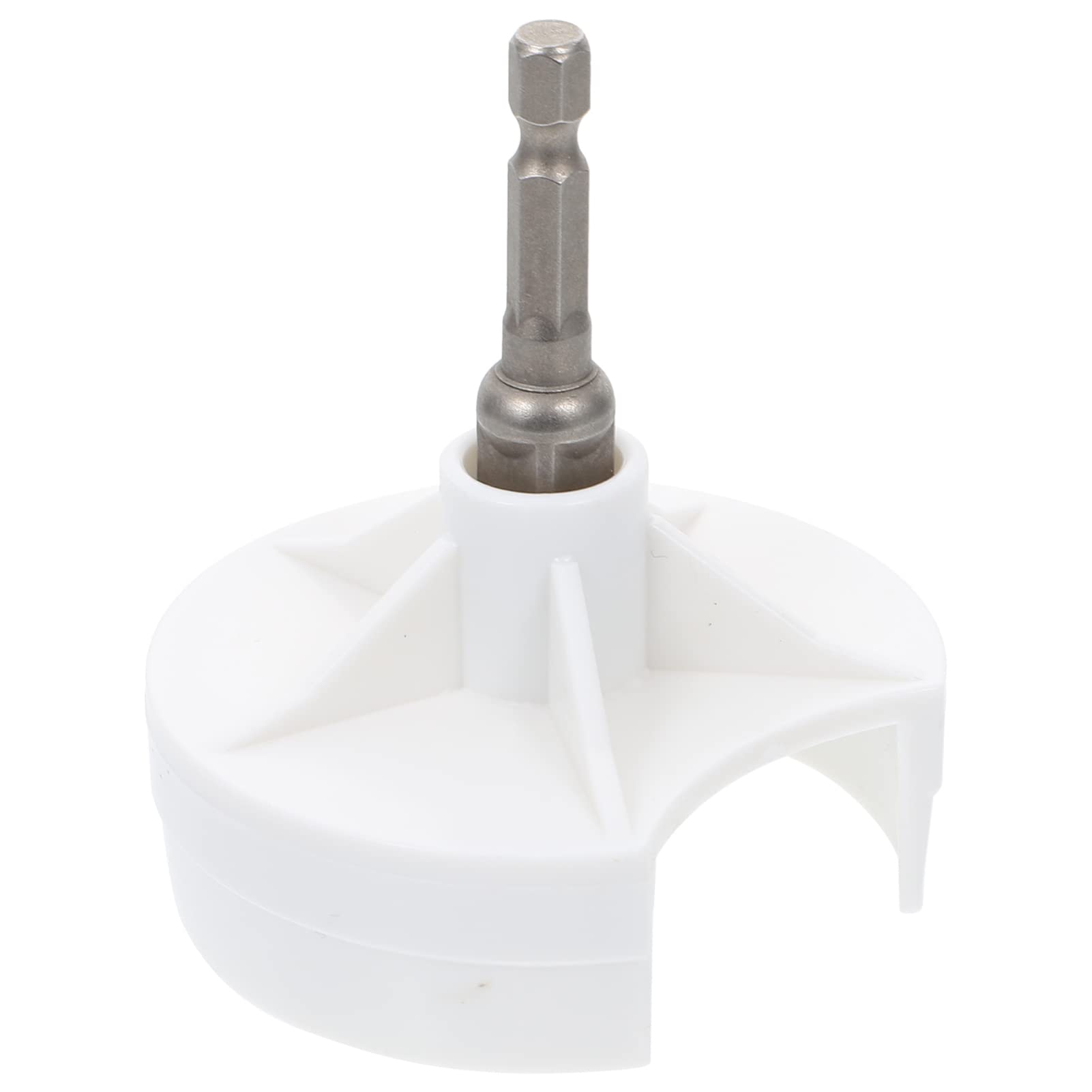 VICASKY Knitting Machine Crank Handle Adapter - Power Screwdriver Attachment for Automatic Knitting Machines - ABS White Weaving Connector - Perfect for DIY Knitting Projects & Crafting Accessories