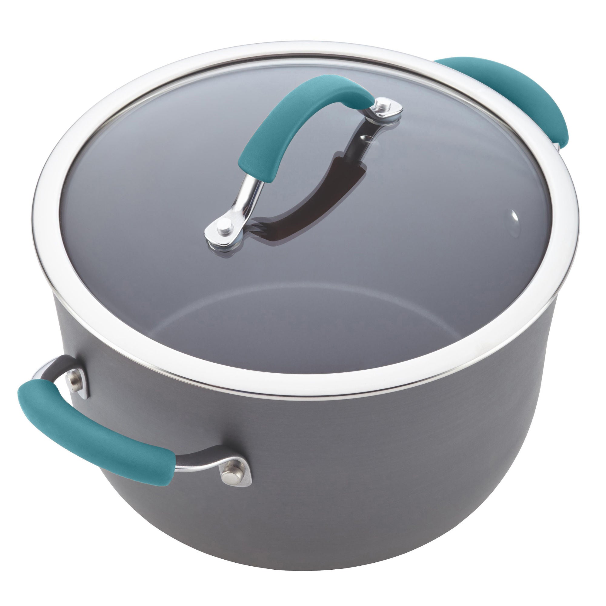 Premium Cucina Hard Anodized 12-Piece Nonstick Cookware Set - Durable Kitchen Pots and Pans for Frying, Boiling & Sauteing | Perfect for Home Chefs & Professional Kitchens