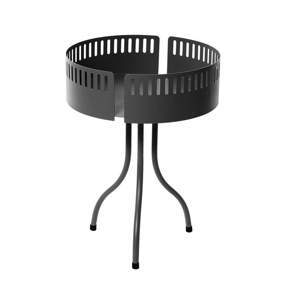 YUMEIGE Jellyfish Shape Side Table - Bistro, Tray & Snack Coffee Table for Terrace, Living Room & Outdoor (15.15x15.15x20.47in) - Black & White Options | Perfect for Small Spaces, Patio Decor & Coffee Break