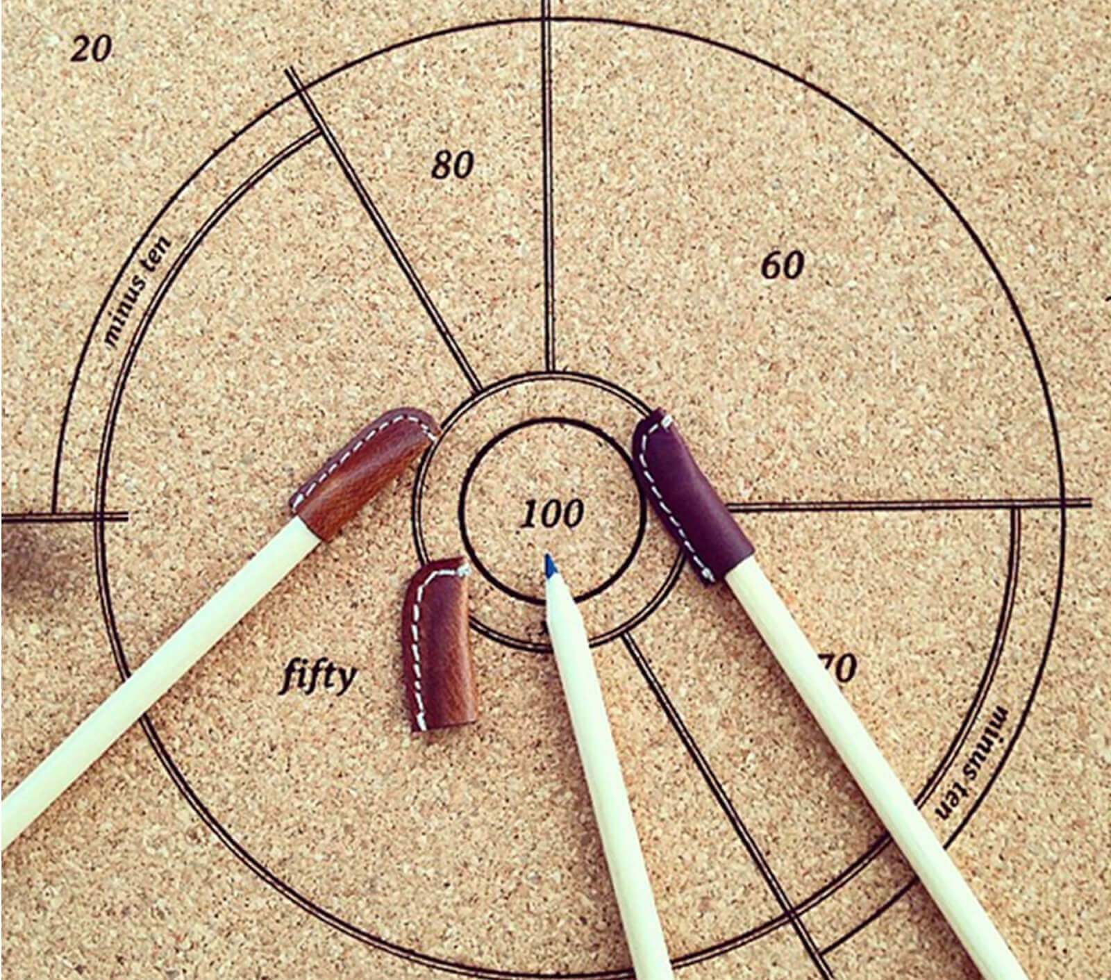 4-Pack Premium Pencil Tips for Smooth Writing - Perfect for School, Office & Art Projects
