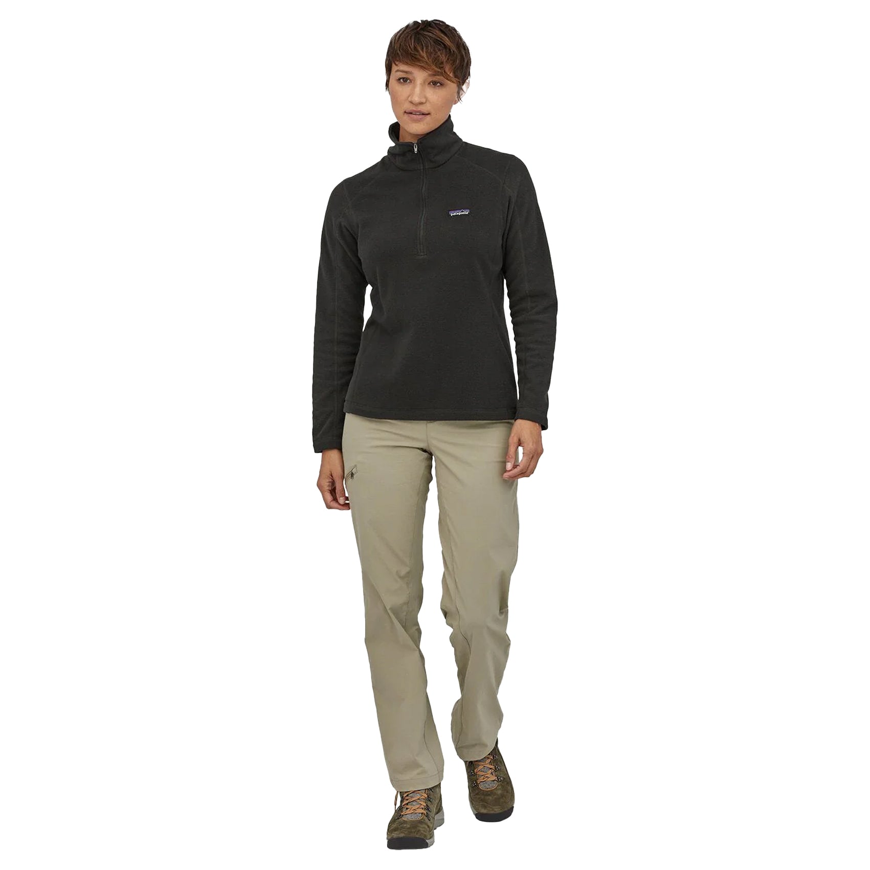 Patagonia Women's Micro D 1/4 Zip Fleece Pullover - Lightweight & Warm Midlayer for Hiking, Camping & Outdoor Adventures