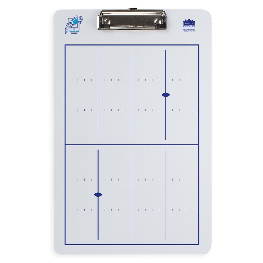 Dry Erase Coaching Clipboard - Soccer, Basketball, Football for Sports Training