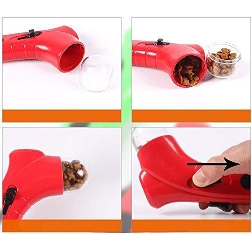 Coolrunner Automatic Pet Treat Launcher - Dog Training Toy & Food Thrower for Puppy Snacks - Perfect for Outdoor Play, Obedience Training & Interactive Feeding