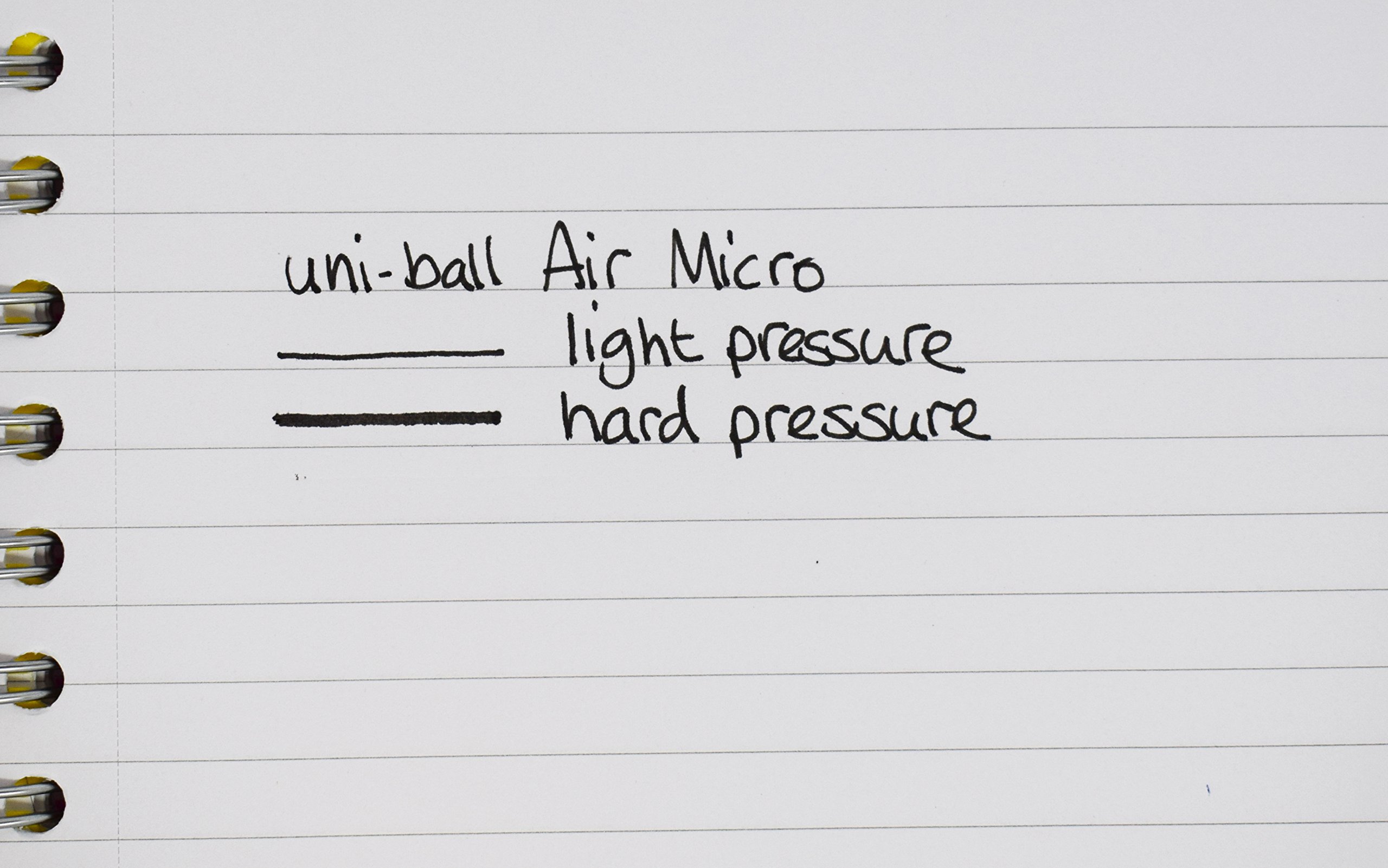 uni-ball UB-188-M Micro Air Rollerball Pens - 0.5mm Premium Tip for Ultra Smooth Writing - Fountain Pen Feel with Fade & Water Resistant Super Ink - 12 Black Pens Set - Perfect for Office, School, Journaling & Note Taking