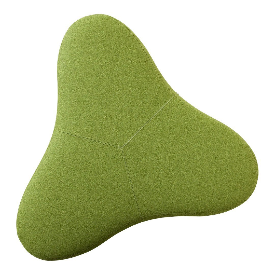 Konno Chat Pouf Ottomans - Softline Round Floor Cushion for Living Room, Bedroom, or Nursery - Perfect for Extra Seating, Lounging, and Relaxing