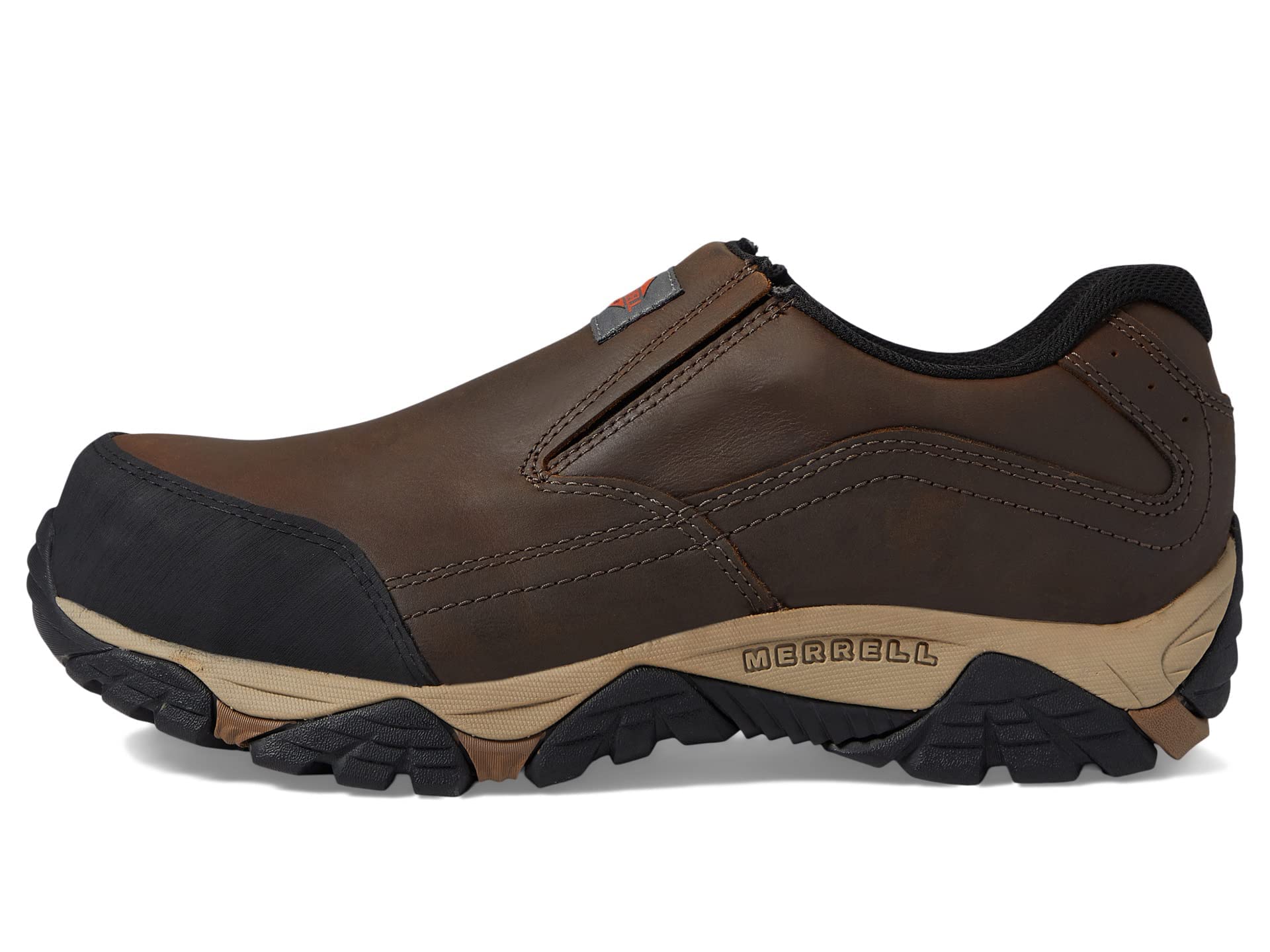 Merrell Men's Moab Adventure Moc CF Slip-On Hiking Shoes - Lightweight & Comfortable for Outdoor Walking, Camping & Travel