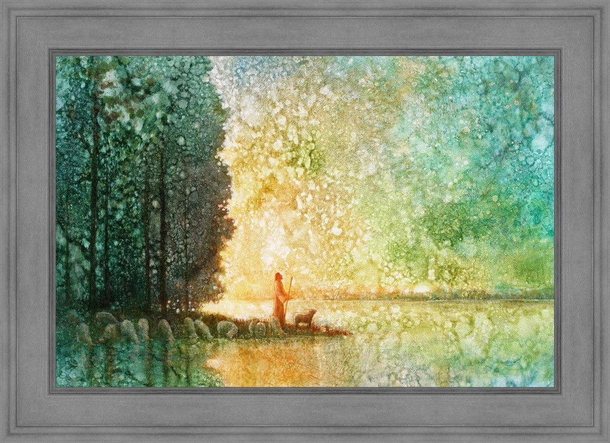 Beside Quiet Waters - Premium Home Decor for Relaxing Spaces | Perfect for Living Rooms, Bedrooms & Meditation Areas