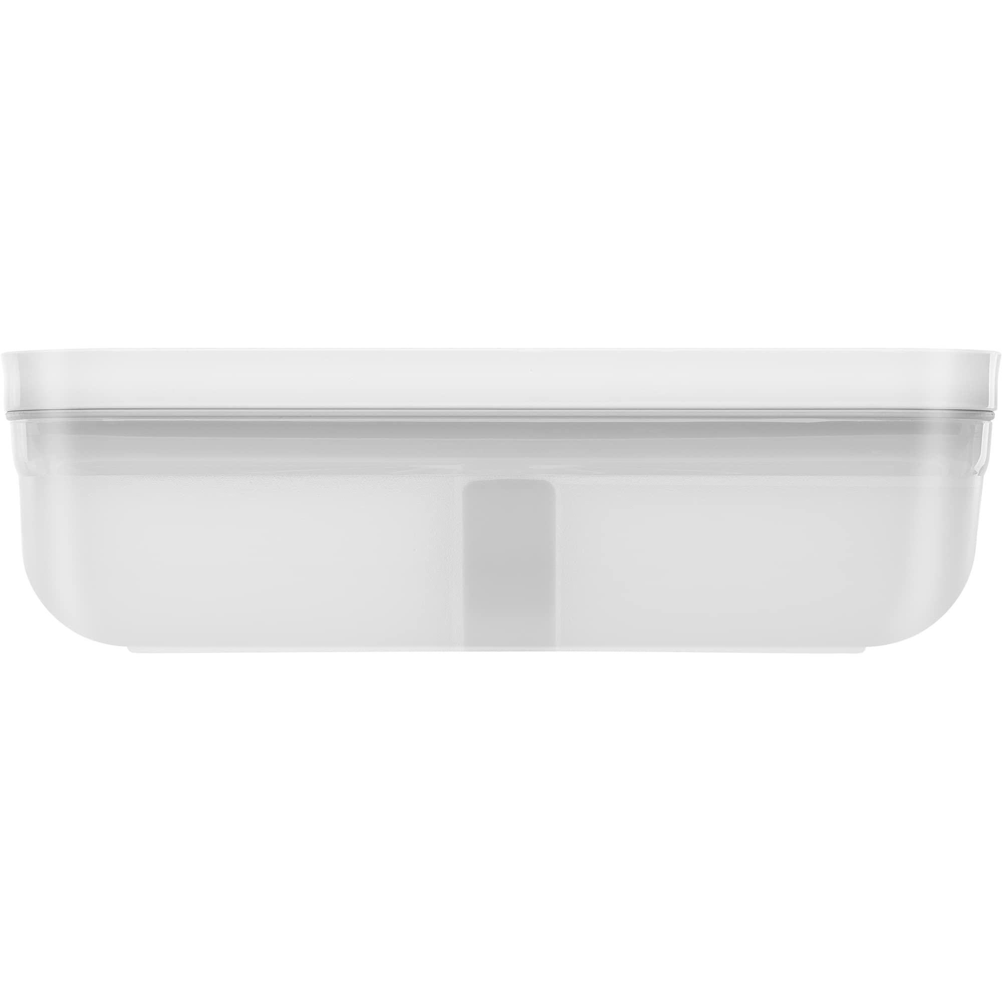 ZWILLING Fresh & Save Flat Lunch Box Large - Airtight BPA-Free Food Storage Container for Meal Prep, Office Lunch & Picnics - Semi-Transparent Leak-Proof Design