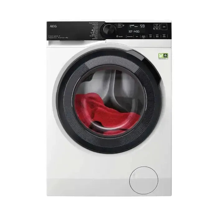 AEG 7000 Series 8kg Front Load Washing Machine - White (LF7384O4C) | Energy Efficient, Quiet Laundry Appliance for Home & Apartment Use
