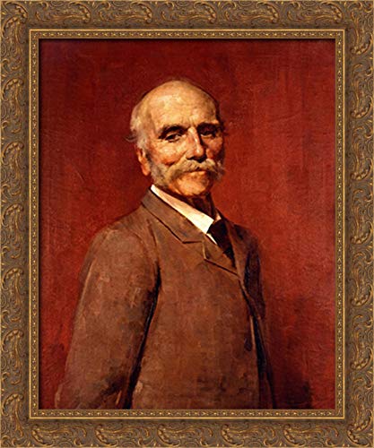 Tom Roberts Edward Ogilvie 20x24 Inch Gold Ornate Wood Framed Canvas Art - Perfect for Living Room, Bedroom & Office Wall Decor