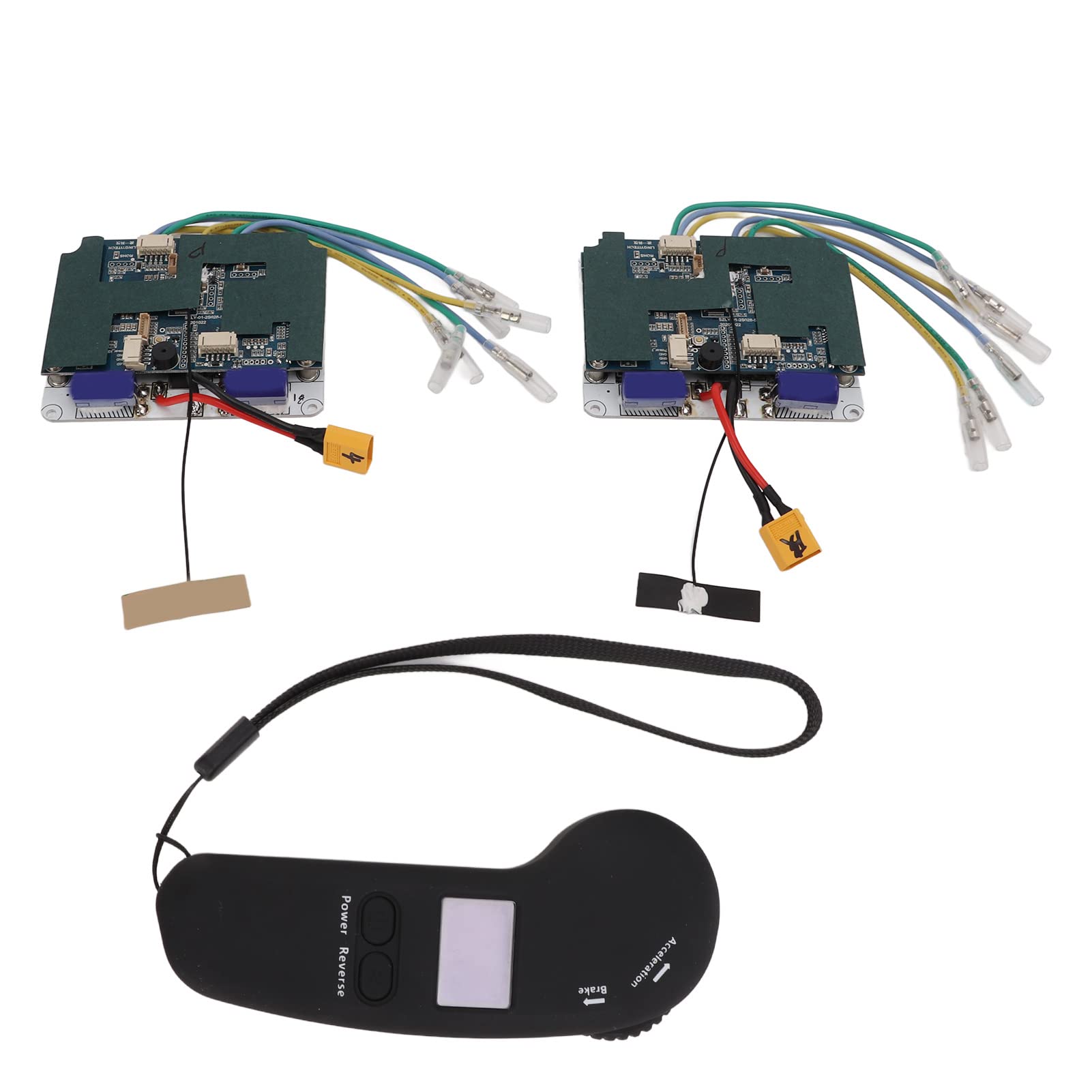 DIYdeg 4-Wheel Scooter Controller - Wireless Remote with Switch, Belt Program for Safe & Reliable Four-Wheel Drive | Perfect for Off-Road Adventures, Commuting & Outdoor Recreation