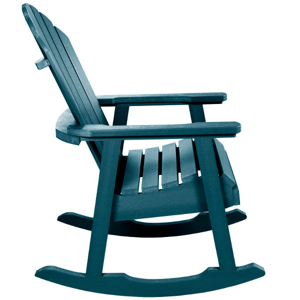 Hamilton Rocking Chair - Comfortable Wooden Rocking Chair for Living Room, Nursery & Porch - Classic Design with Padded Seat & Backrest - Perfect for Relaxing, Nursing & Reading