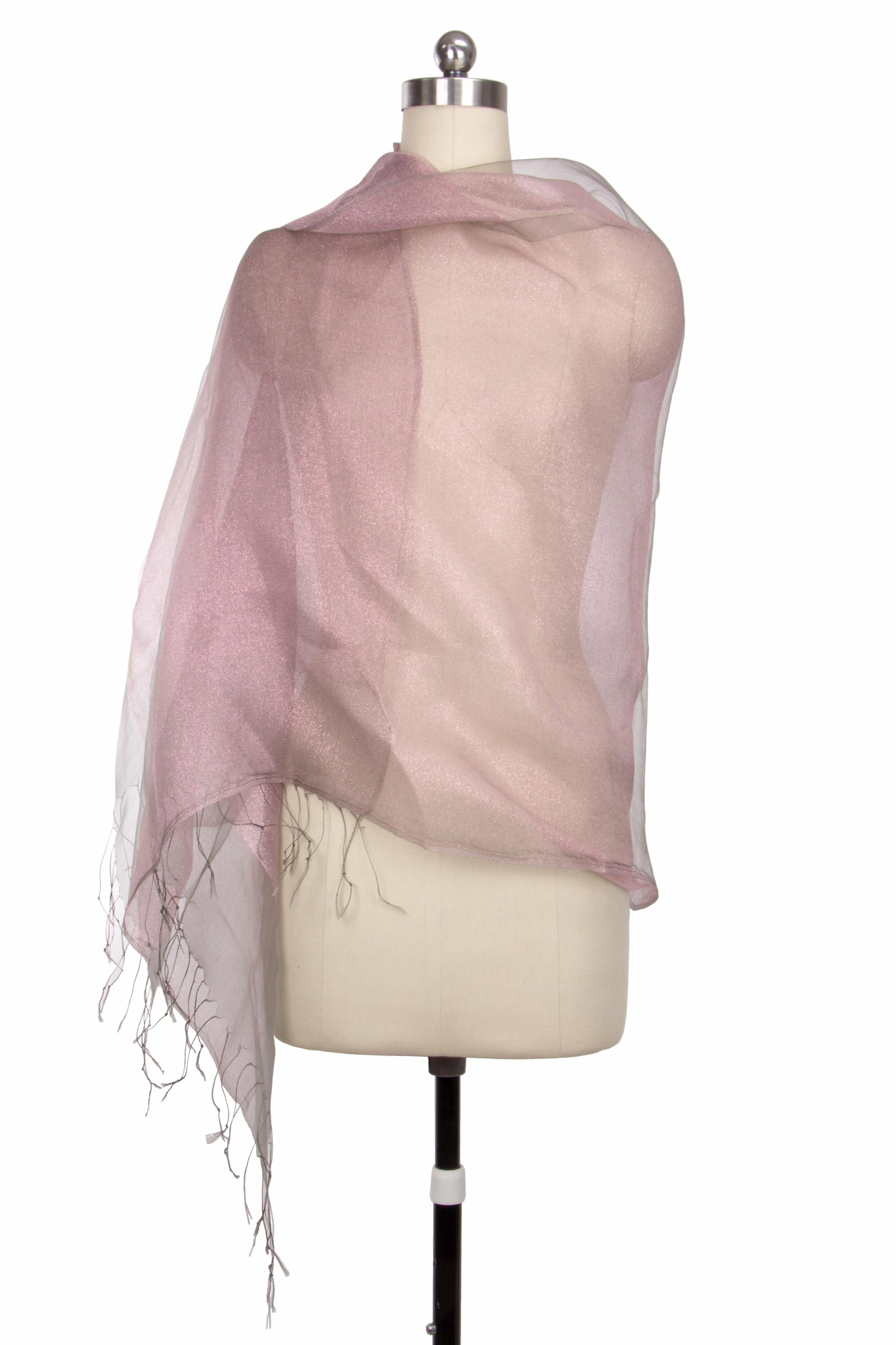 Sparkly Glitter Scarf for Women - Elegant Fashion Accessory for Parties, Weddings & Special Occasions