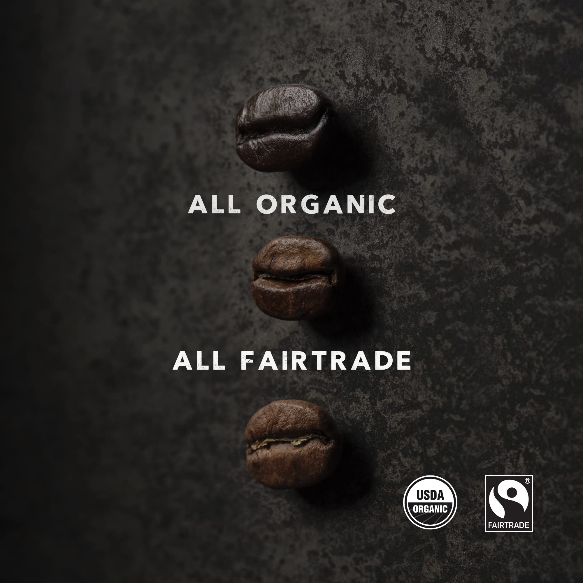 Kicking Horse Coffee Kick Ass Dark Roast Whole Bean - Certified Organic, Fair Trade, Kosher, 1 Kg (Pack of 6) - Bold & Smooth Flavor for Home Brewing, Office Use & Gifts