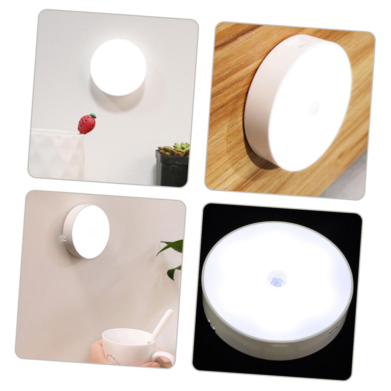 Artibetter LED Night Light with Smart Motion Sensor - USB-Powered Night Lamp for Bedroom, Kitchen, Hallway & Nursery - Perfect for Nighttime Safety and Convenience