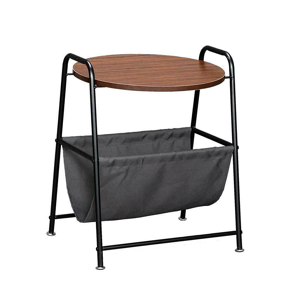 Wooden Sofa Snack Table - Slide Under Couch Tray for Coffee, Food & Laptop - Perfect for Bed & Living Room Use