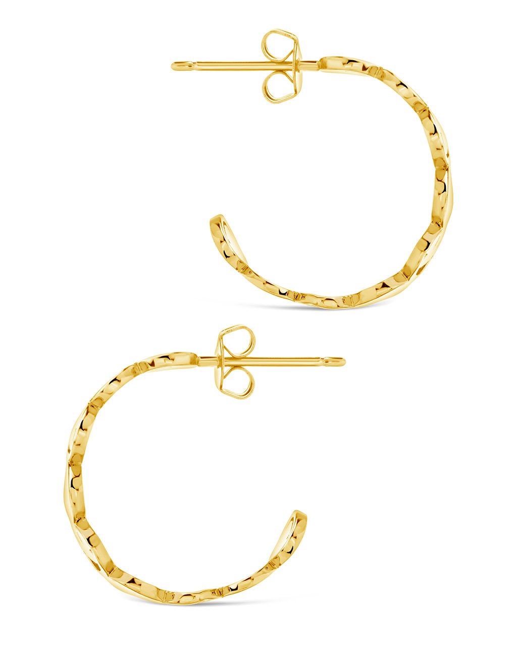Stylish Smile Hoop Earrings for Women - Trendy Gold & Silver Jewelry for Everyday Wear, Parties & Gifts