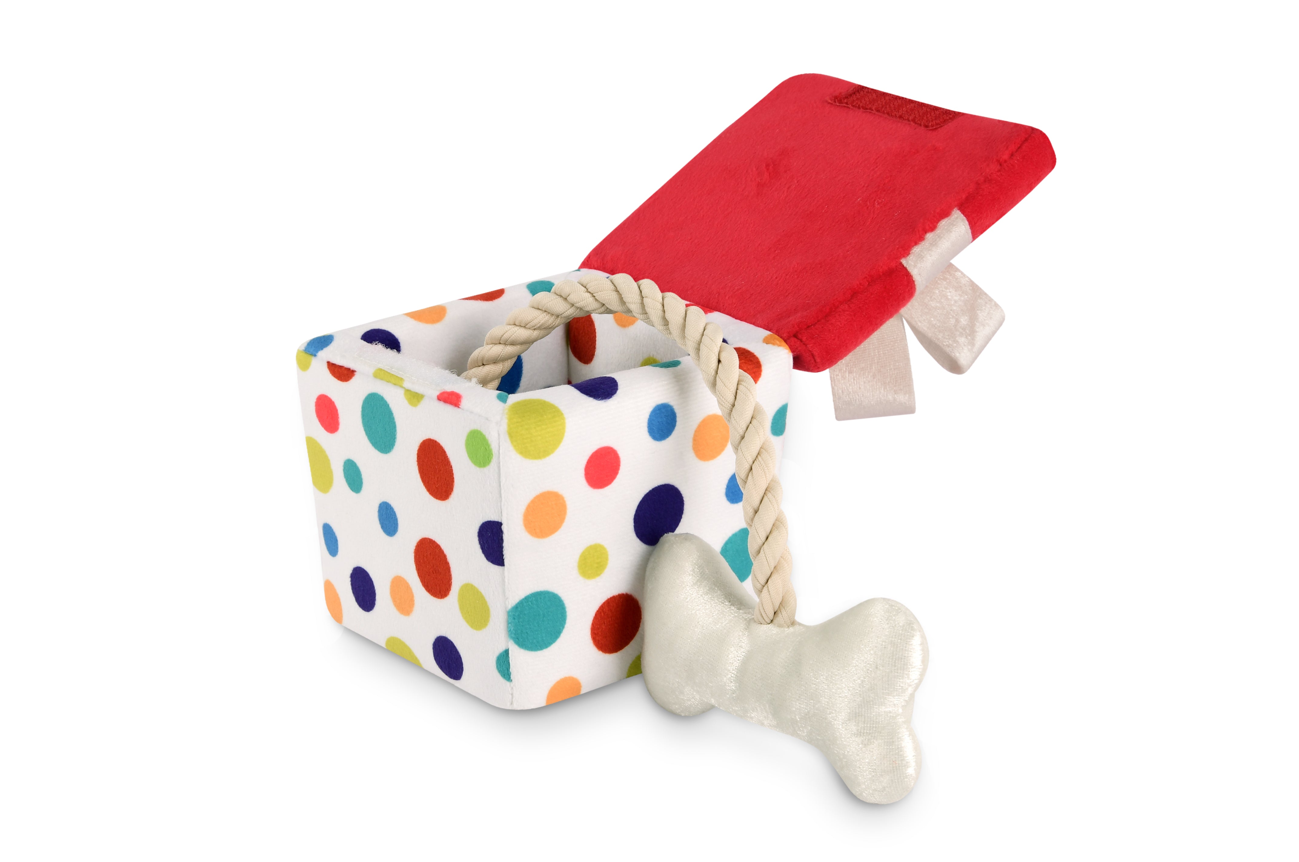 Perfect Gift for Dogs - Party Time™ Plush Dog Toy by Pet P.L.A.Y. | Soft & Durable Chew Toy for Puppies & Adult Dogs - Great for Playtime, Training & Cuddling