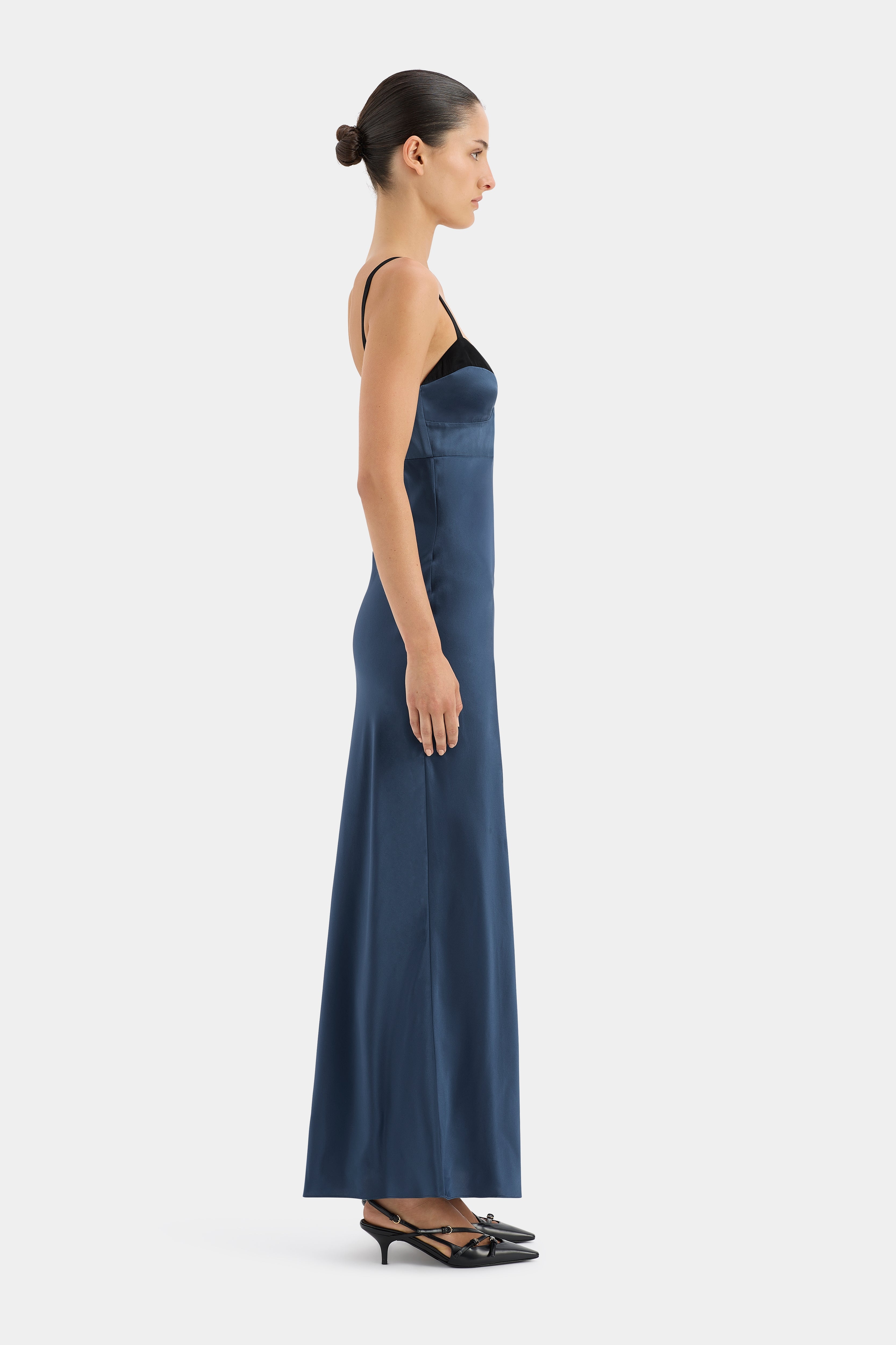 Depeche Balconette Gown - Elegant Women's Evening Dress for Prom, Wedding & Formal Events