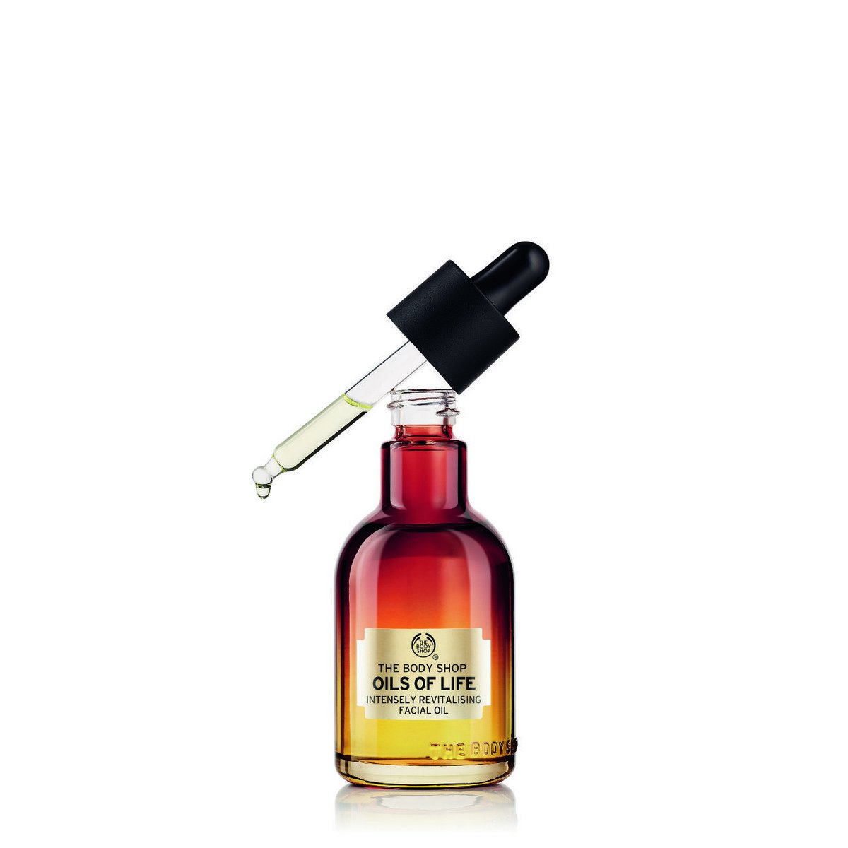The Body Shop Oils Of Life Intensely Revitalizing Facial Oil 50ml - Nourishing & Hydrating Face Oil for Dry Skin - Perfect for Nighttime Skincare Routine & Anti-Aging Care