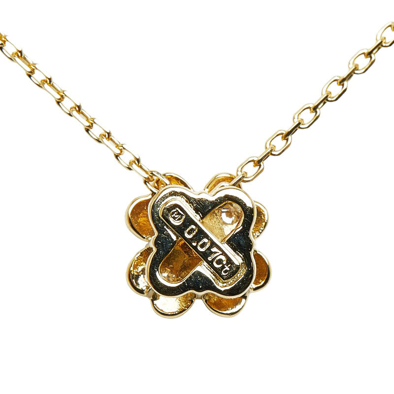 18K Gold Diamond Clover Pendant Necklace for Women - Elegant Four Leaf Clover Jewelry Gift for Birthday, Anniversary & Valentine's Day - Perfect for Everyday Wear & Special Occasions