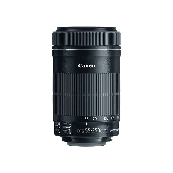Canon EF-S 55-250mm f/4-5.6 IS II Telephoto Zoom Lens for DSLR Cameras - Perfect for Wildlife, Sports & Travel Photography