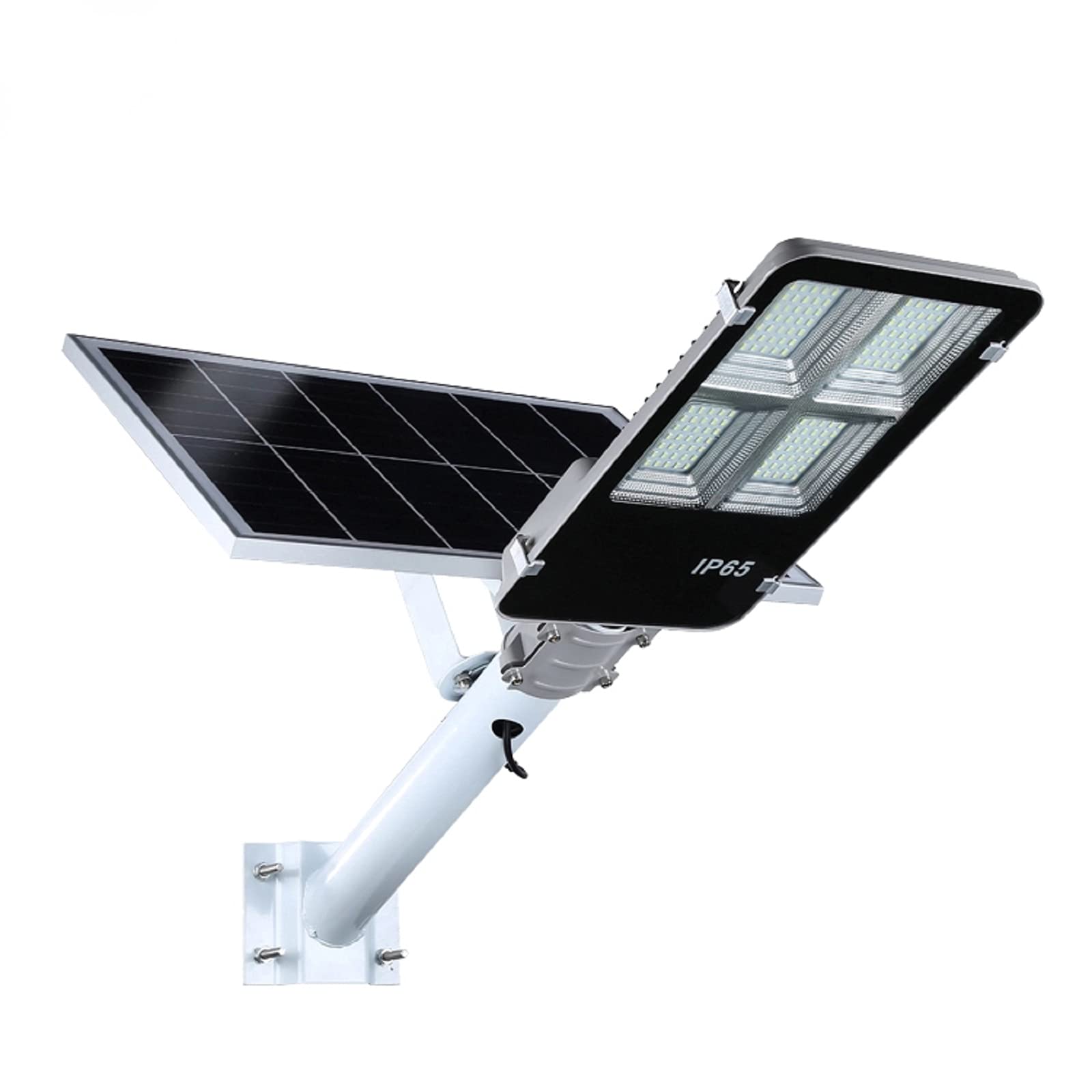 200W Solar Street Lights Outdoor Waterproof - IP65 Solar Powered Security Flood Light with Remote Control for Yard, Garden, Street, Playground, Basketball Court, Garage, Parking Lot, Pathway | Perfect for Nighttime Safety and Energy-Efficient Outdoor Lighting