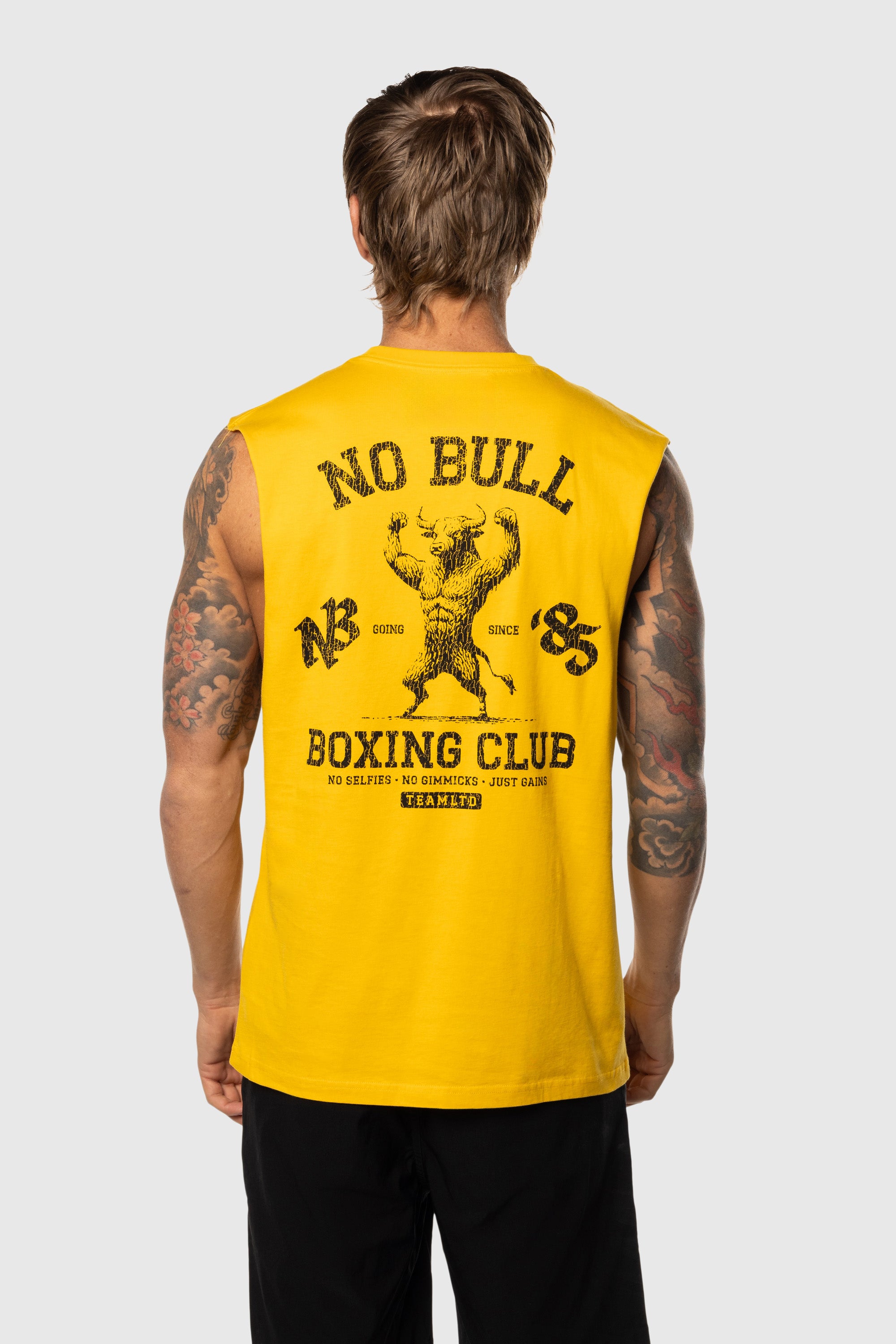 No Bull Aussie Tank Top - Premium Cotton Muscle Tee for Men & Women - Gym, Workout, Casual Wear