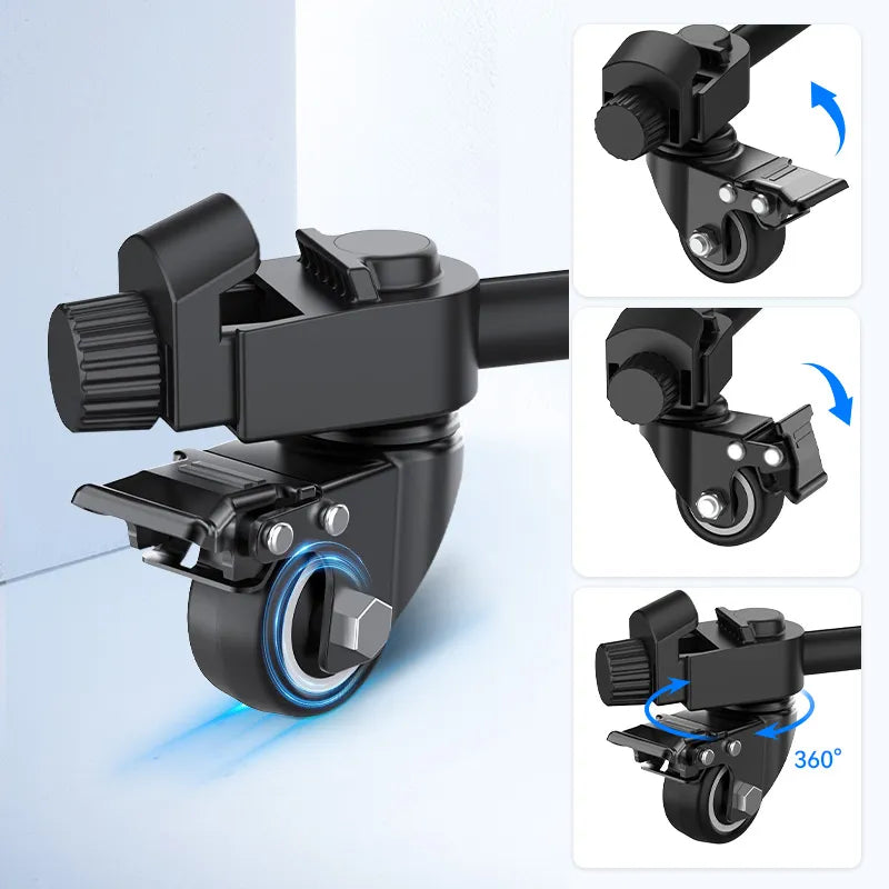 Ulanzi AT-03 Professional Portable Tripod with Dolly Kit - Perfect for Vlogging, Photography, and Video Shooting On-The-Go