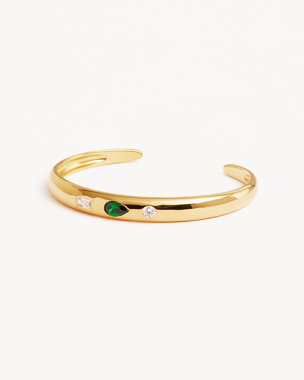 18K Gold Vermeil Magnetic Soul Cuff Bracelet - Elegant Adjustable Bangle for Women - Perfect for Everyday Wear, Date Nights & Special Occasions