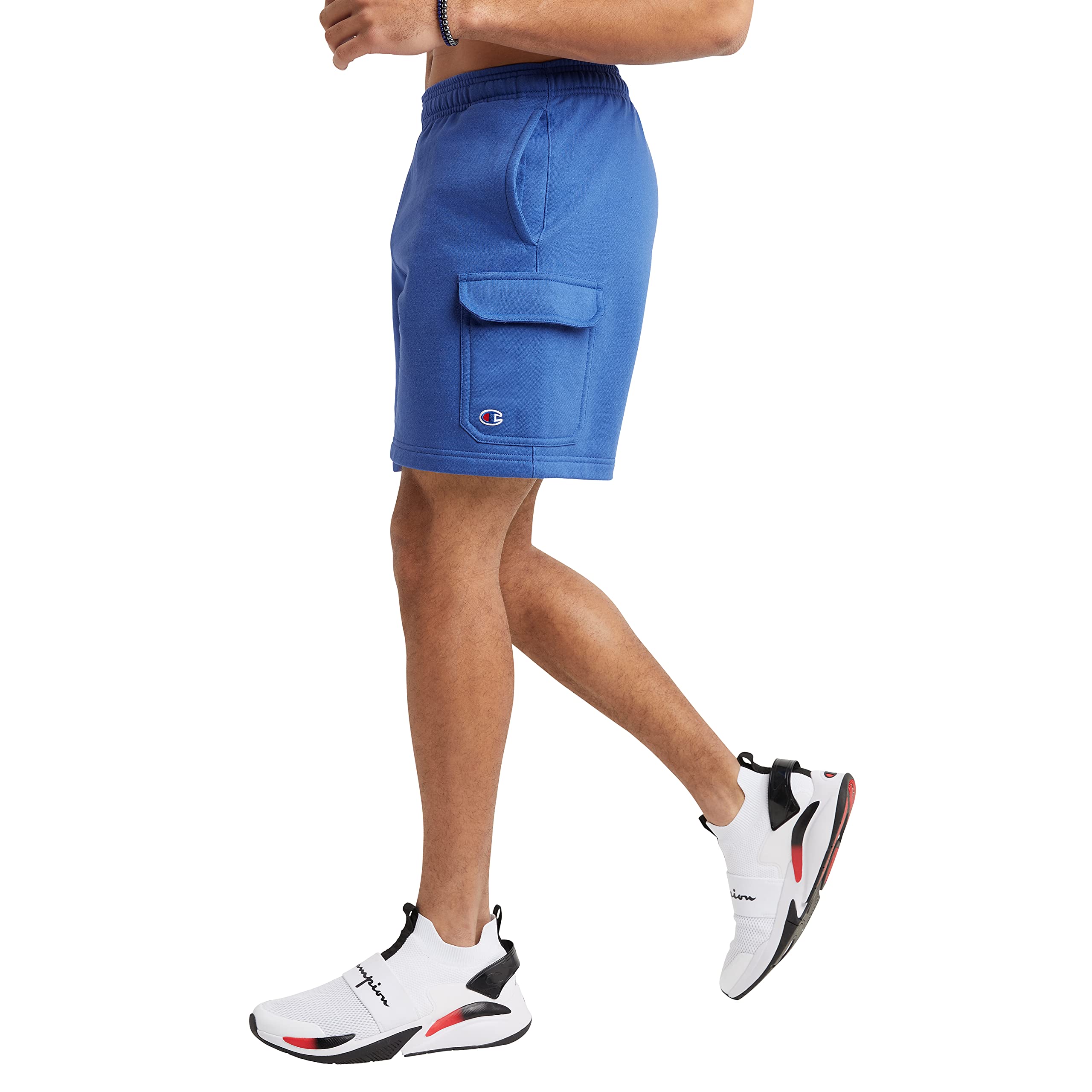 **Champion Men's Powerblend Cargo Shorts - Comfortable & Durable Casual Shorts for Men (Regular & Big & Tall Sizes) - Perfect for Outdoor Activities, Travel, and Everyday Wear**