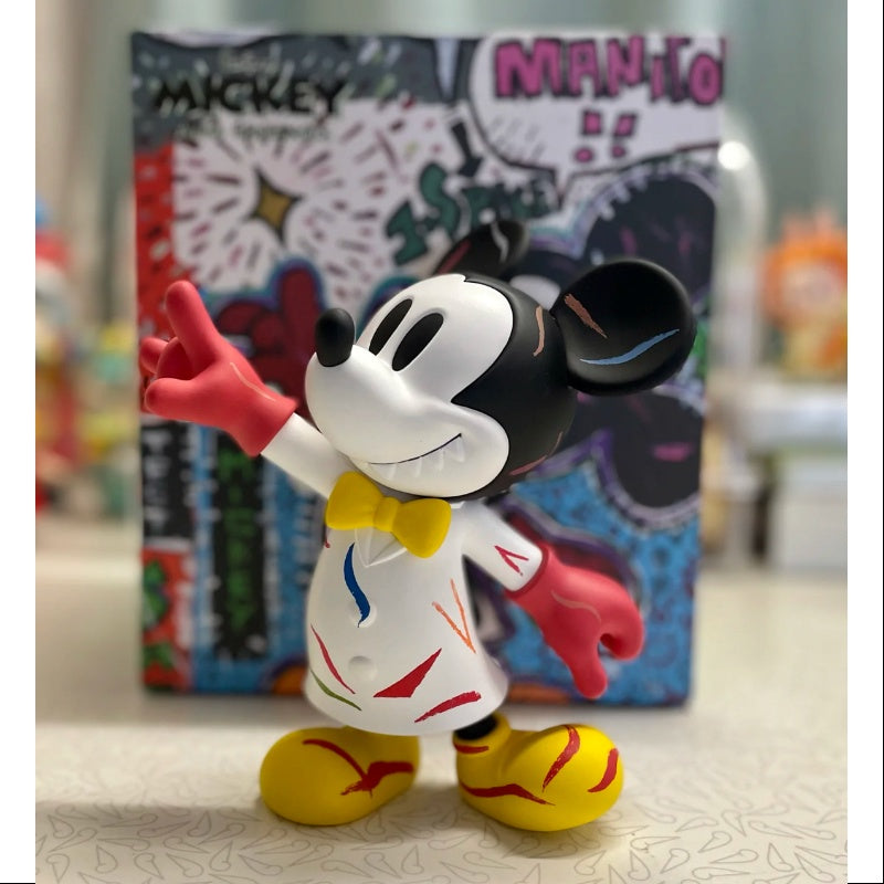 Labubu The Monsters X Mickey Mouse Scientific Experiment Limited Edition Collectible Figurine - Perfect for Disney Fans, Vinyl Toy Collectors and Home Decor Display