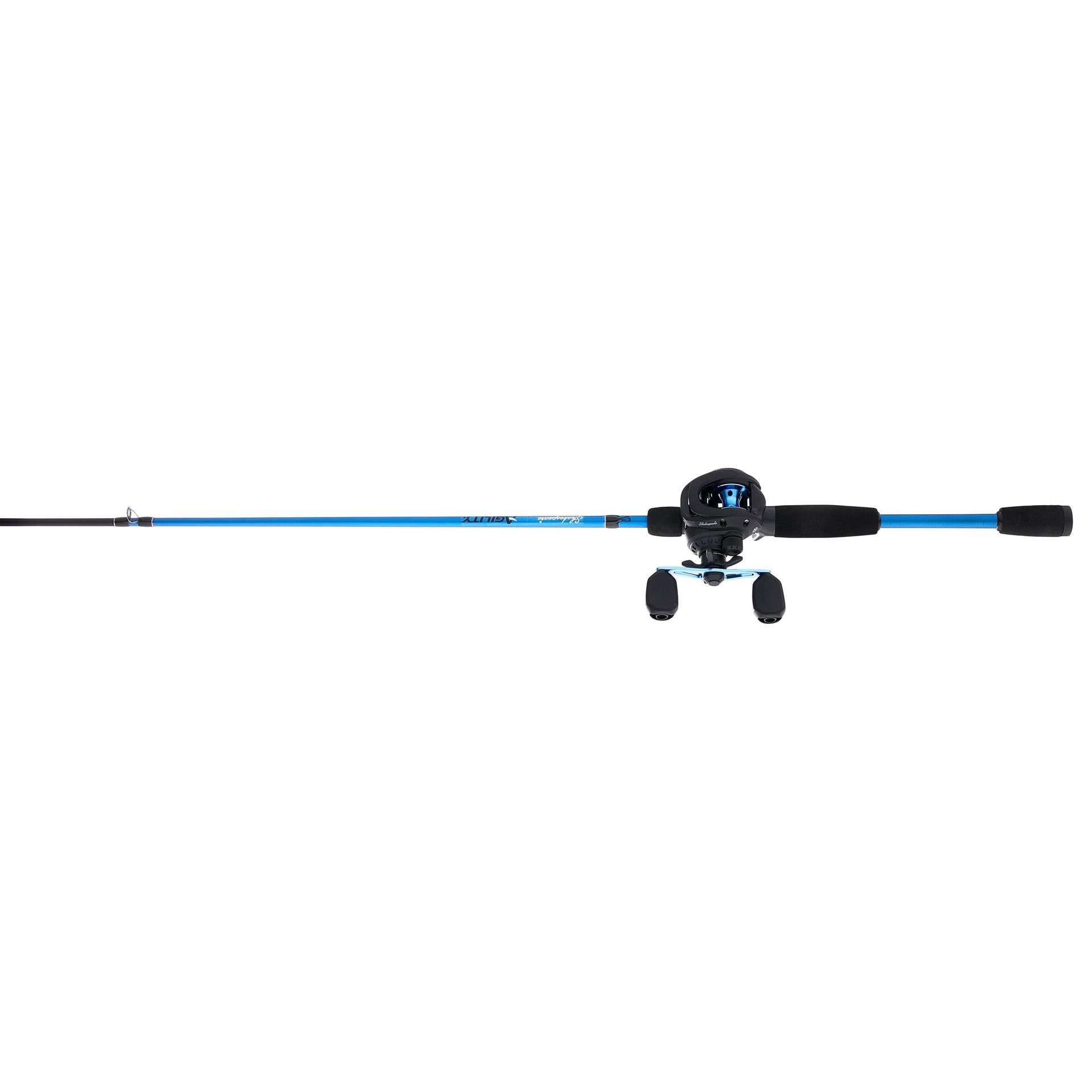 Agility® Baitcast Fishing Rod and Reel Combo - Lightweight Graphite Baitcasting Setup for Bass, Walleye, Pike Fishing | Perfect for Freshwater Lakes, Rivers, and Saltwater Shore Casting
