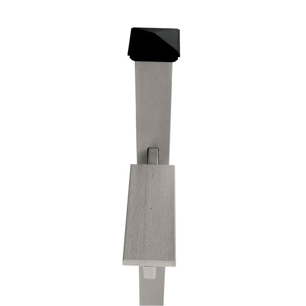 Durable Outdoor Hazleton Mailbox Post - Heavy Duty Steel Mailbox Stand with Anti-Rust Coating for Residential & Commercial Use - Perfect for Driveway, Garden, and Front Yard Installation