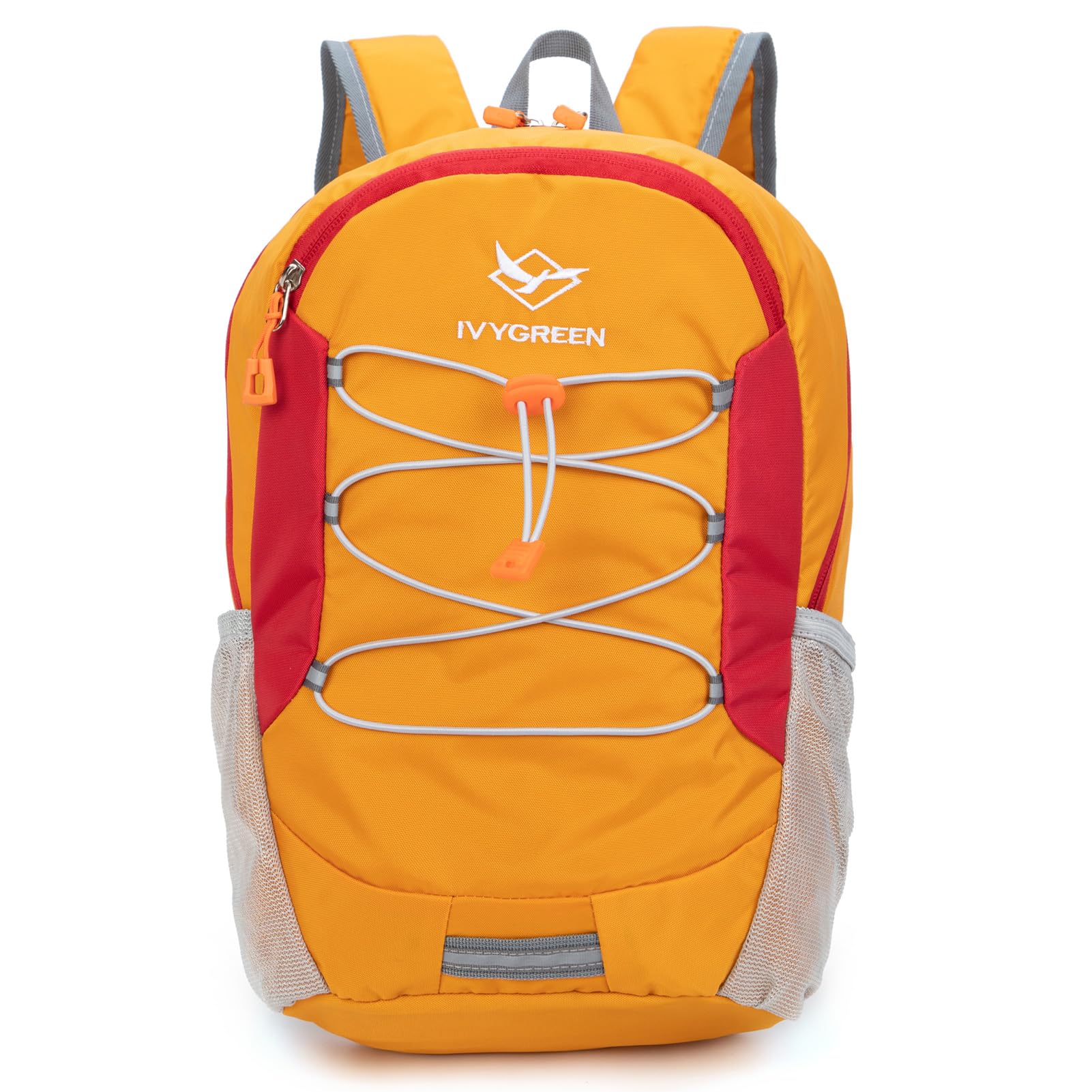 Best Kids Hiking Backpack for Boys & Girls - Lightweight Small Daypack for Camping, Travel & Outdoor Adventures - Durable Orange Backpack for Toddlers (Perfect for School, Day Trips & Nature Explorations)
