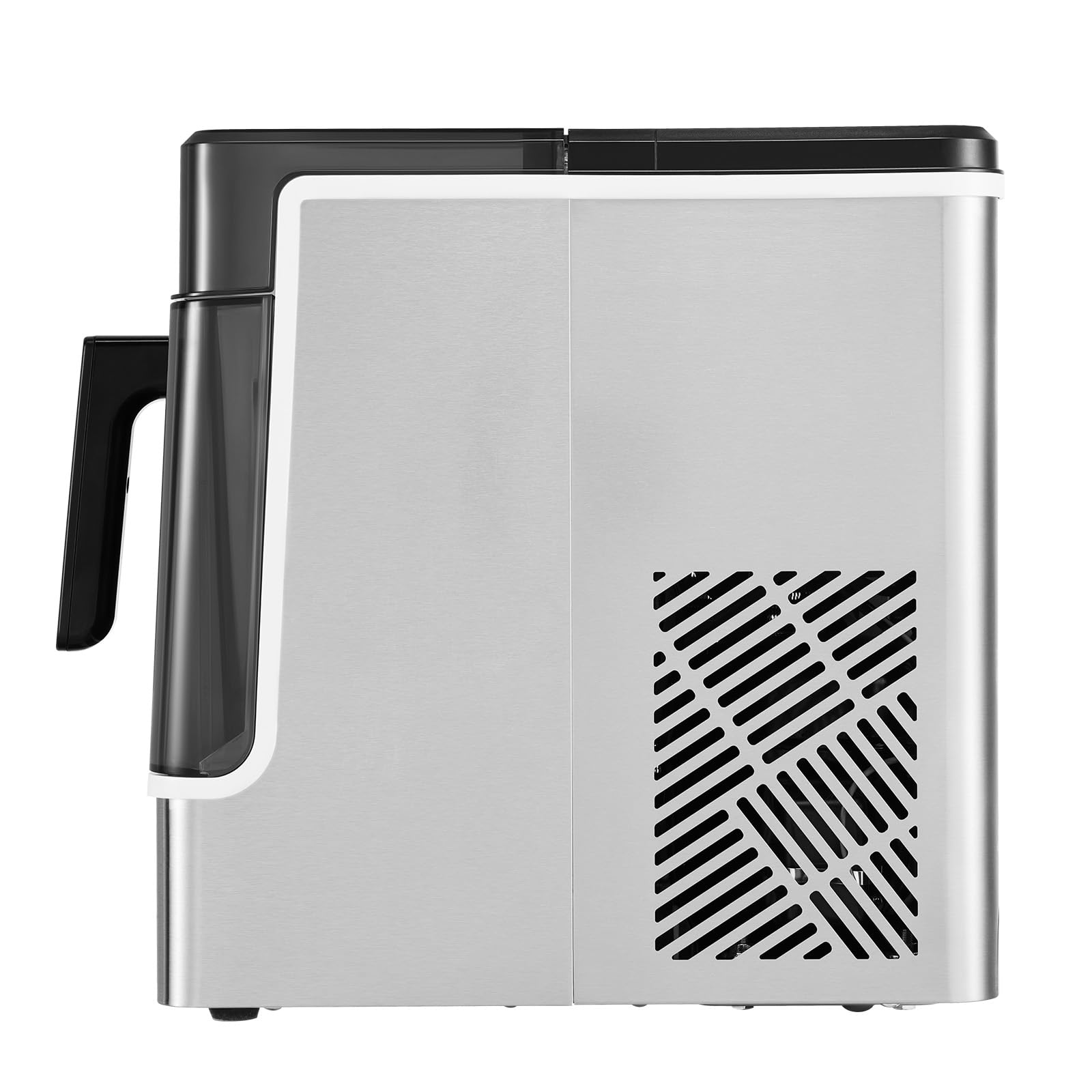 VEVOR Countertop Ice Maker Machine - 32 Cubes in 15 Mins, 50lbs/24h, Self-Cleaning Portable Ice Cube Maker with Scoop for Home, Kitchen, Office, Party | Perfect for Cocktails, Iced Coffee & Outdoor Events