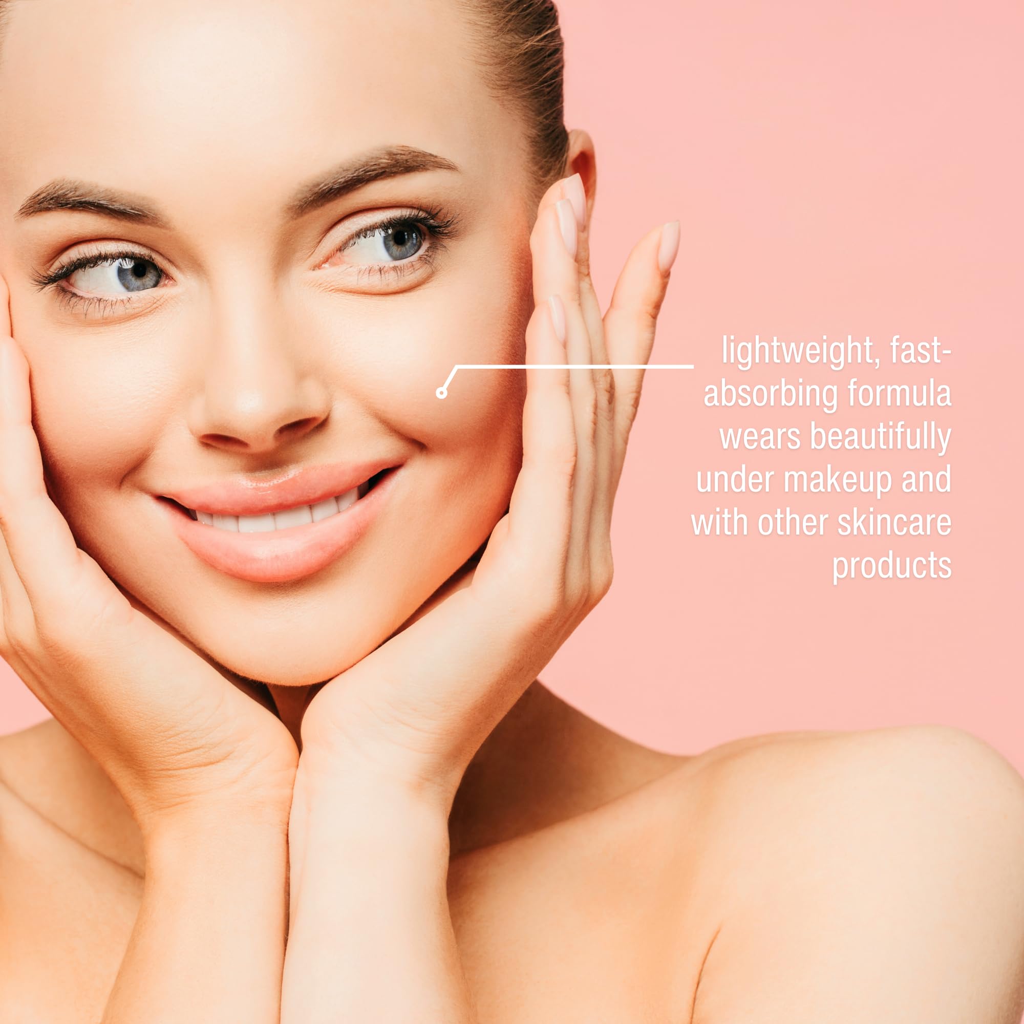Collagen Hydrating Serum for Face - 8 oz Natural Anti-Aging Facial Serum with Hyaluronic Acid | Day & Night Moisturizing Treatment for Dry Skin, Wrinkles & Fine Lines
