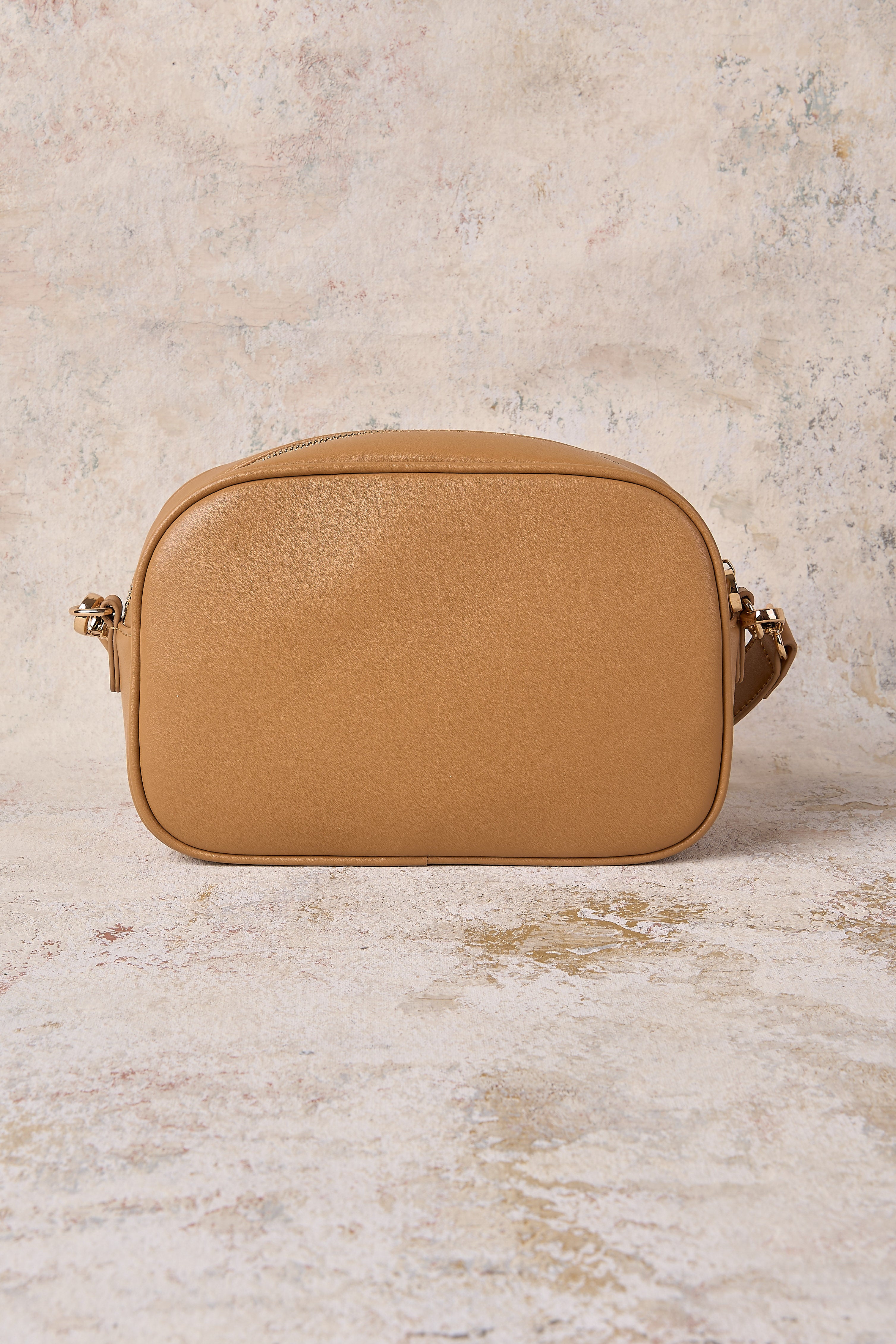Premium Genuine Leather Camera Bag for DSLR & Mirrorless - Bee Tan - Perfect for Travel, Photography & Everyday Use
