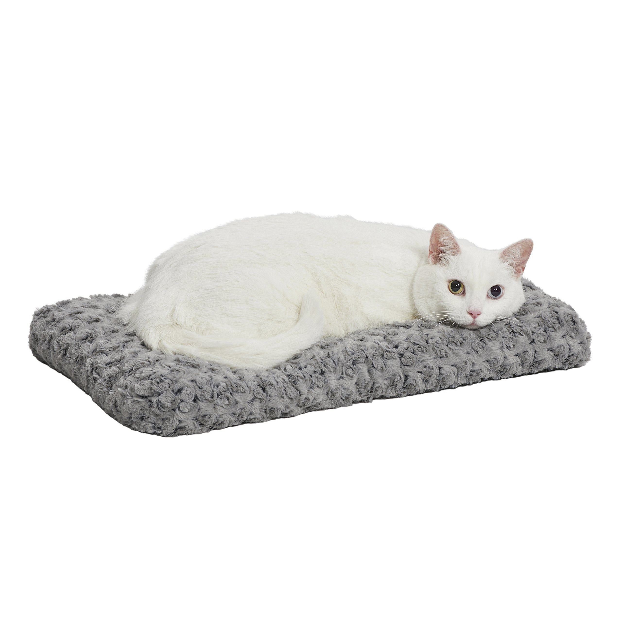 MidWest Homes for Pets Deluxe Super Plush Orthopedic Dog Bed - Machine Washable Pet Bed for Large Medium Small Dogs & Cats - Perfect for Crates, Kennels & Home Use - 1-Year Warranty