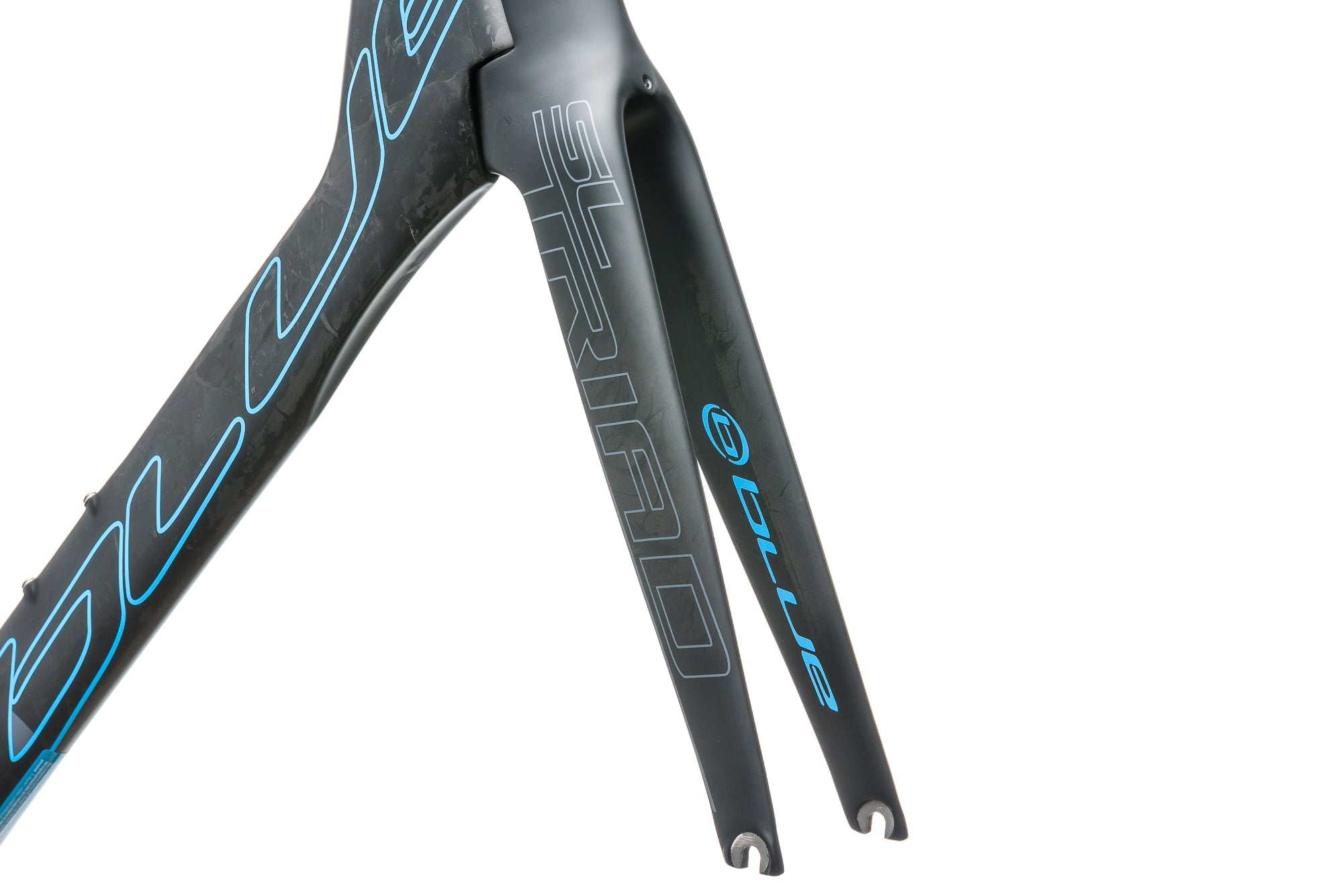 2017 Blue Triad SL Medium/Large Carbon Road Bike Frameset - Lightweight & Aero for Racing & Endurance Cycling