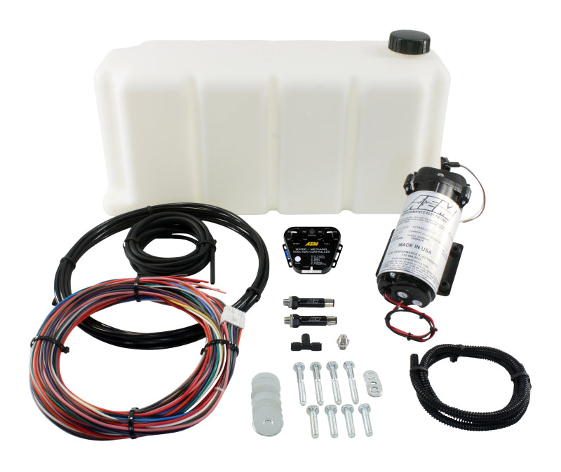 AEM V2 5 Gallon Diesel Water Methanol Injection Kit with Multi-Input Control - Boost Performance & Reduce Engine Heat for Trucks & Diesel Vehicles